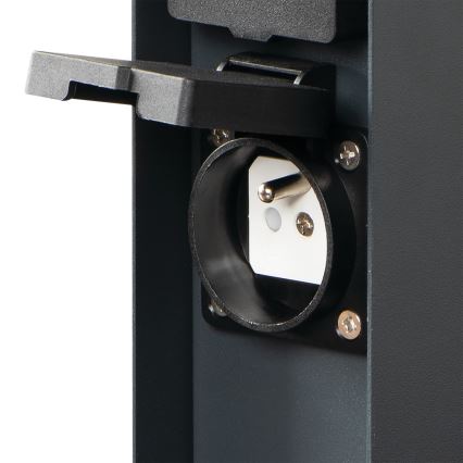 Kolumn med eluttag för utomhusbruk DASTO 2Z Type E 230V IP44 antracit