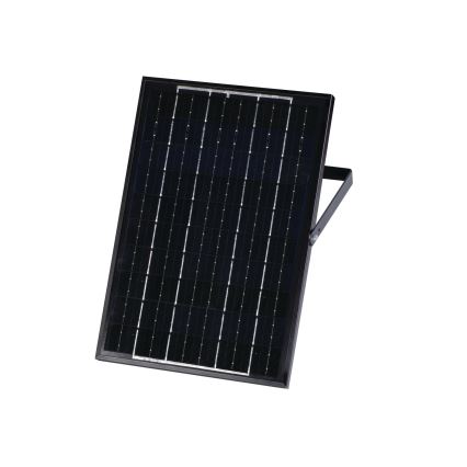 LED Dimbar strålkastare med solcellspanel och dusk sensor LED/15W/15000 mAh 3,2V IP65 + fjärrkontroll