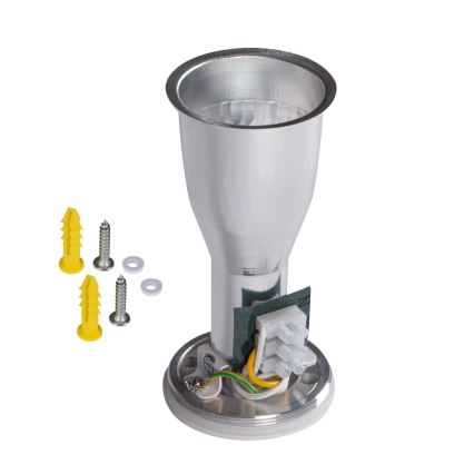 Badrumsspotlight AQILO 1xE14/10W/230V IP65 svart