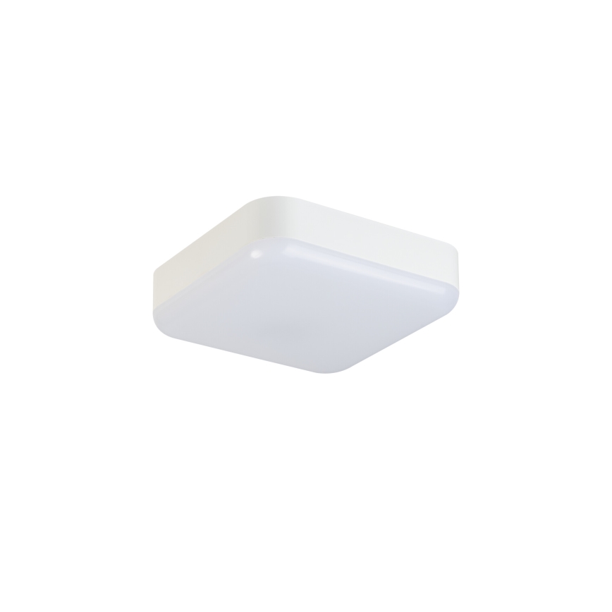 LED arbetsvägglampa med rörelsedetektor IPER LED/19W/230V IK10 IP65 vinklat vit