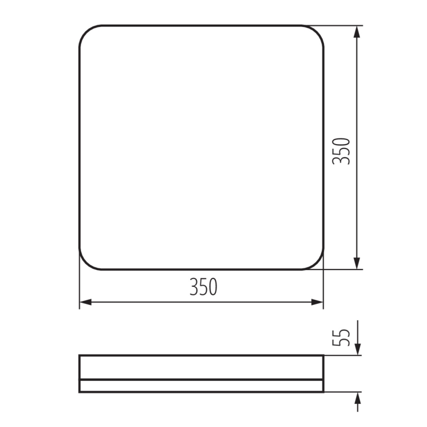 LED arbetsvägglampa med rörelsedetektor IPER LED/35W/230V IK10 IP65 vinklat vit