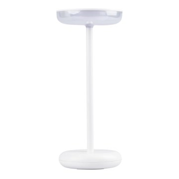 Kanlux 37310 - LED Ljusreglerad rechargeable lampa FLUXY LED/1,7W/1800 mAh IP44 vit