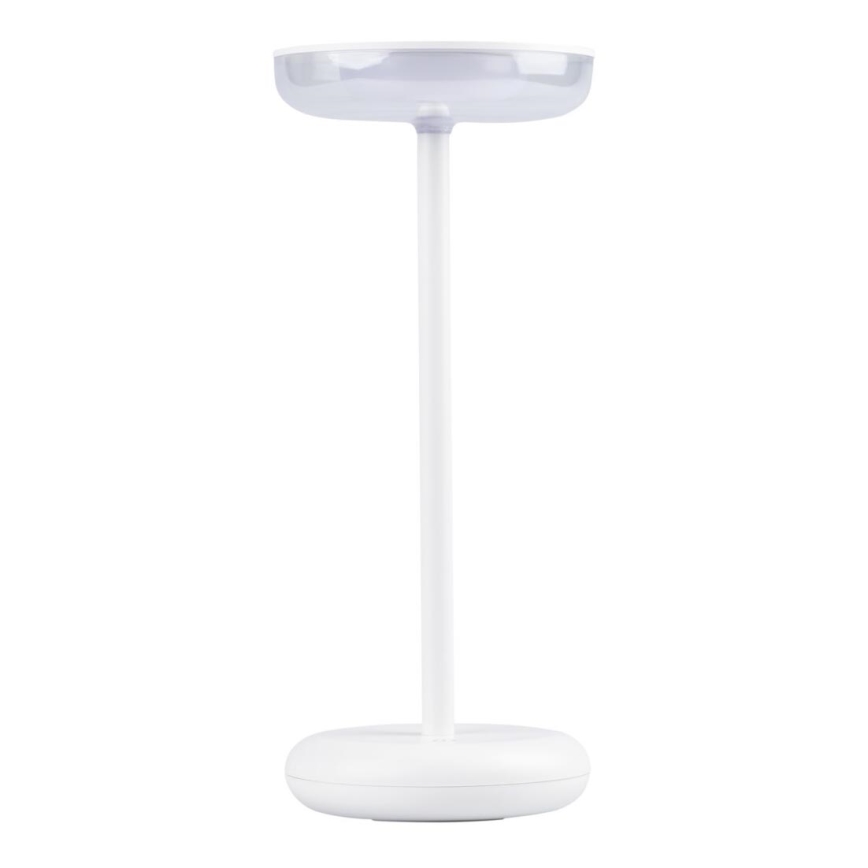 Kanlux 37310 - LED Ljusreglerad rechargeable lampa FLUXY LED/1,7W/1800 mAh IP44 vit