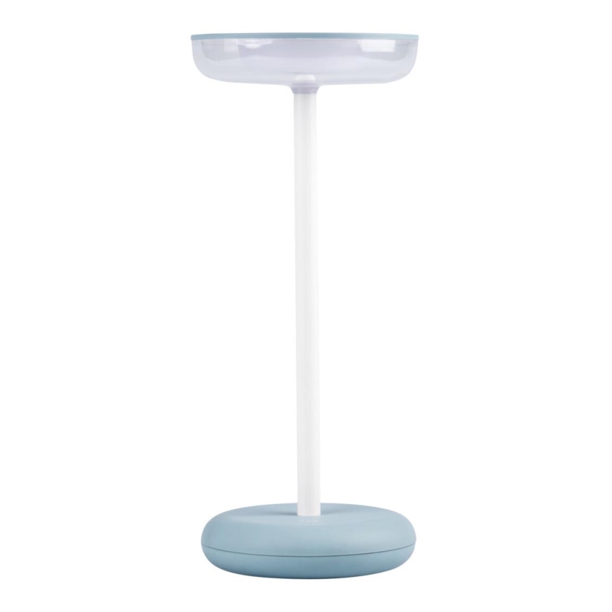 Kanlux 37312 - LED Ljusreglerad rechargeable lampa FLUXY LED/1,7W/1800 mAh IP44 blå