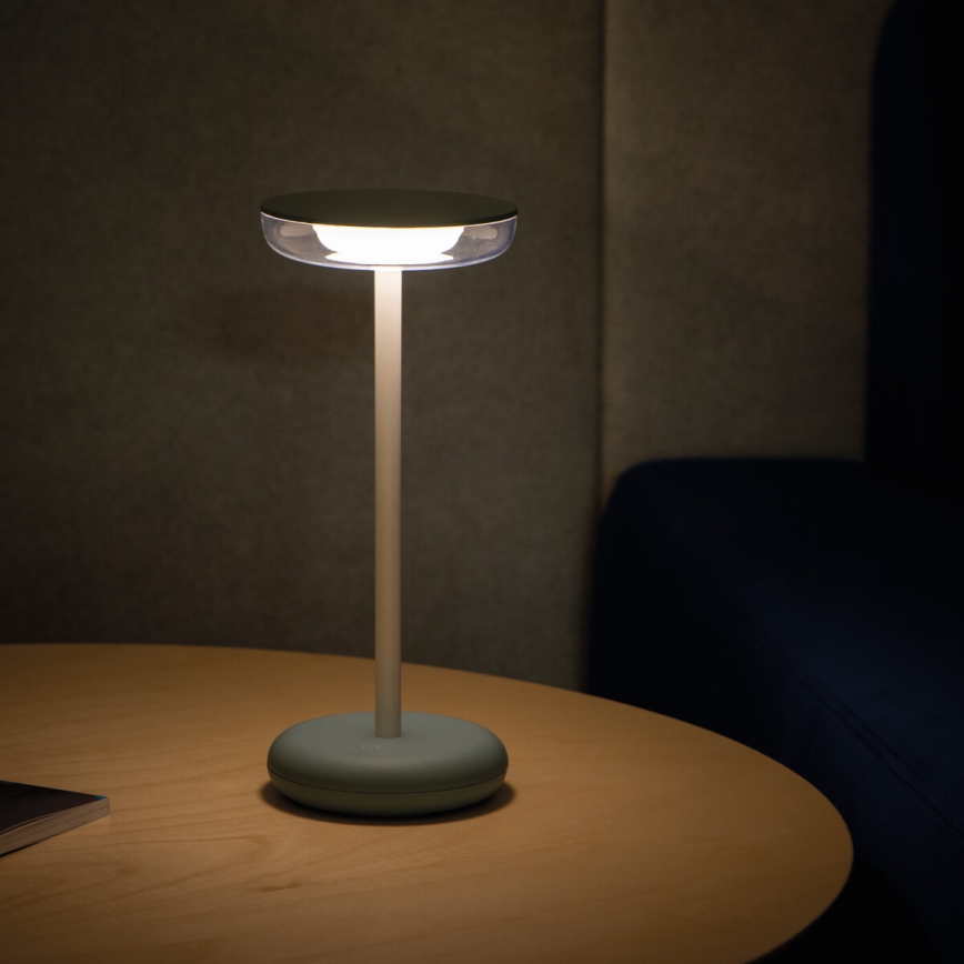 Kanlux 37312 - LED Ljusreglerad rechargeable lampa FLUXY LED/1,7W/1800 mAh IP44 blå