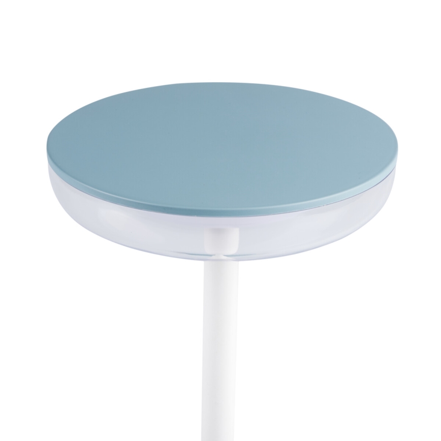 Kanlux 37312 - LED Ljusreglerad rechargeable lampa FLUXY LED/1,7W/1800 mAh IP44 blå
