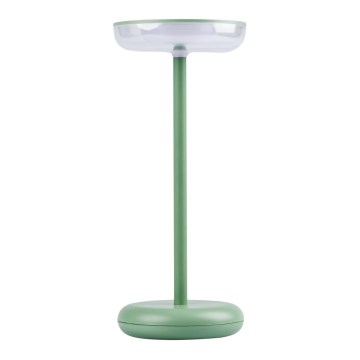 Kanlux 37313- LED Ljusreglerad rechargeable lampa FLUXY LED/1,7W/1800 mAh IP44 grön