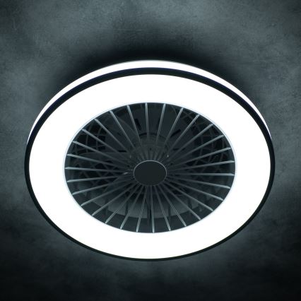 LED Dimbar taklampa med fläkt PLAVE LED/48W/230V 3000/4000/6500K + fjärrkontroll