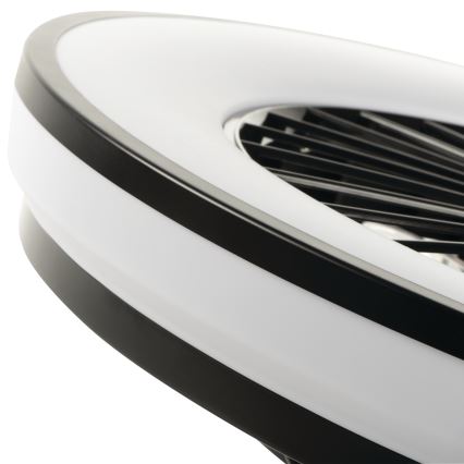 LED RGBW Dimbar taklampa med fläkt PLAVE LED/48W/230V 3000/4000/6500K + fjärrkontroll