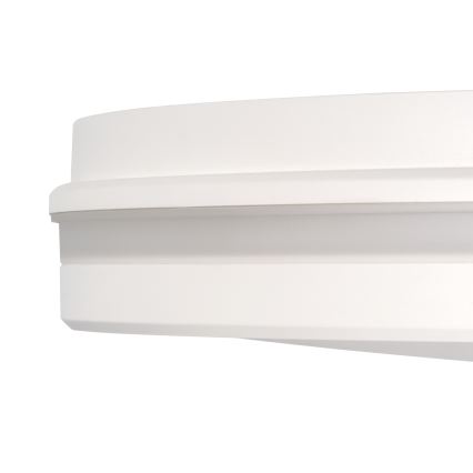 LED taklampa för utomhusbruk BENO ECO LED/30W/230V 3000/4000/6500K diameter 30 cm IP65 vit