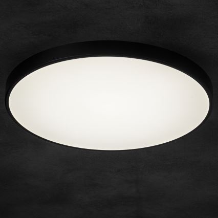 LED Dimbar taklampa PLAFON LED/20W/230V 3000-6500K Wi-Fi svart