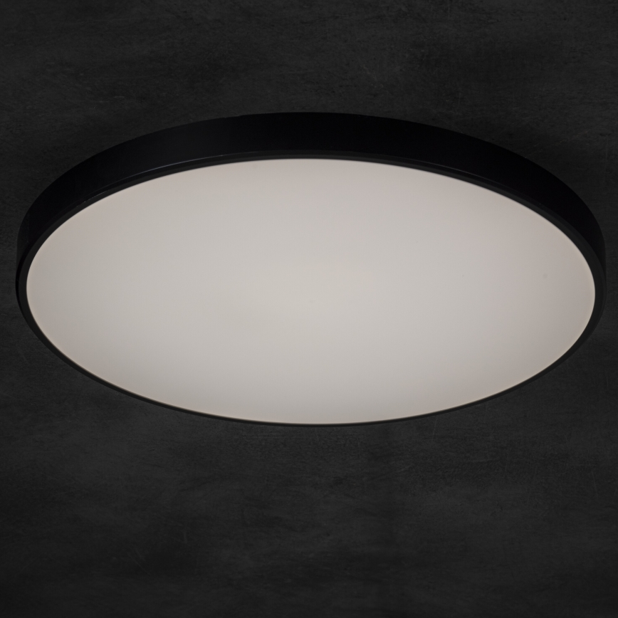 LED Dimbar taklampa PLAFON LED/20W/230V 3000-6500K Wi-Fi svart