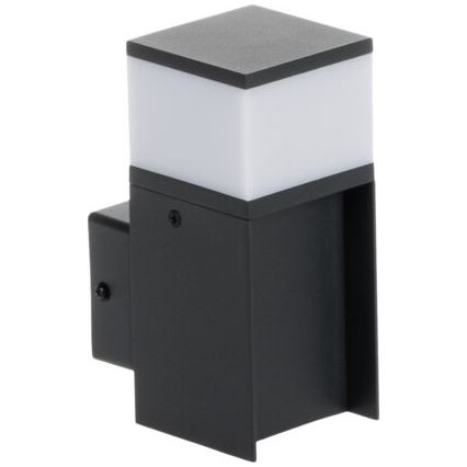 Vägglampa för utomhusbruk DASTEN 1xG9/11W/230V IP44 svart