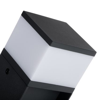 Utomhuslampa med 2 uttag DASTEN 1xG9/11W/230V 80 cm IP44 svart