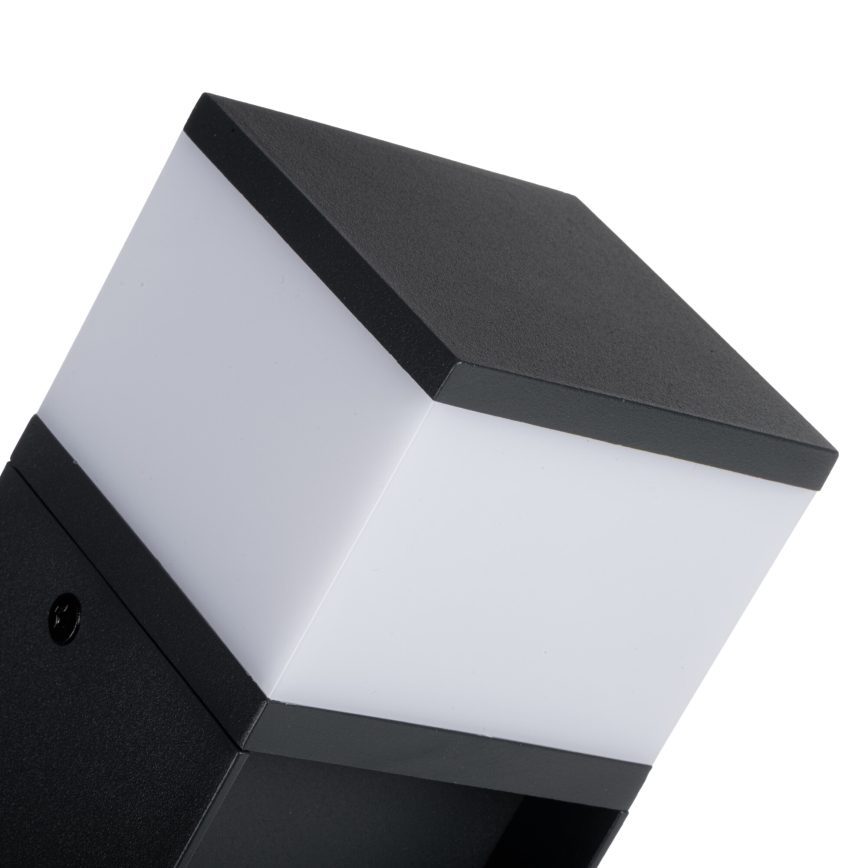 Utomhuslampa med 2 uttag DASTEN 1xG9/11W/230V 80 cm IP44 svart