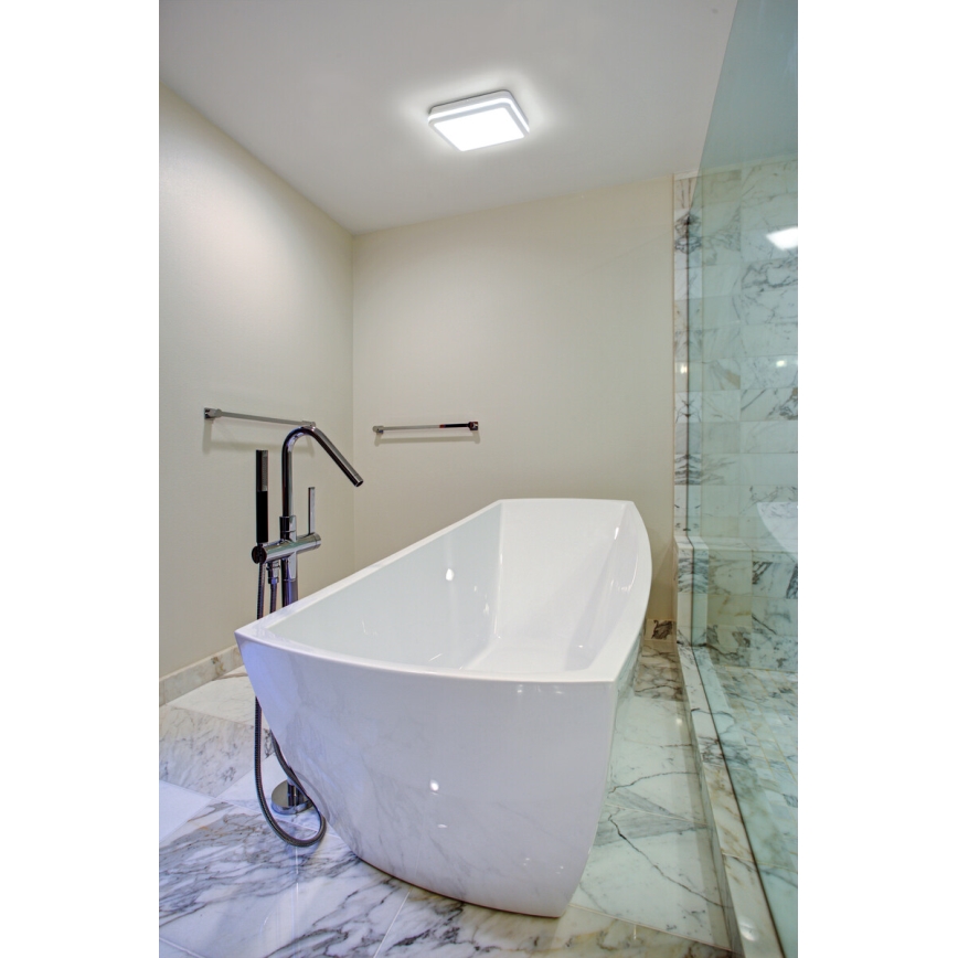 LED taklampa för utomhusbruk BENO LED/12/18W/230V 3000/3500/4000K IP65 vit vinklat