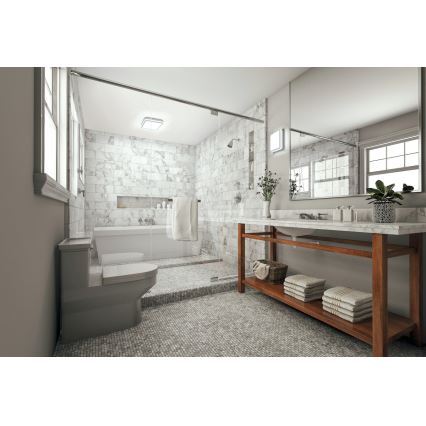 LED taklampa för utomhusbruk BENO LED/12/18W/230V 3000/3500/4000K IP65 vit vinklat