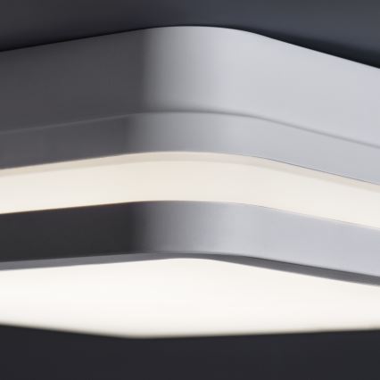 LED taklampa för utomhusbruk BENO LED/12/18W/230V 3000/3500/4000K IP65 vit vinklat