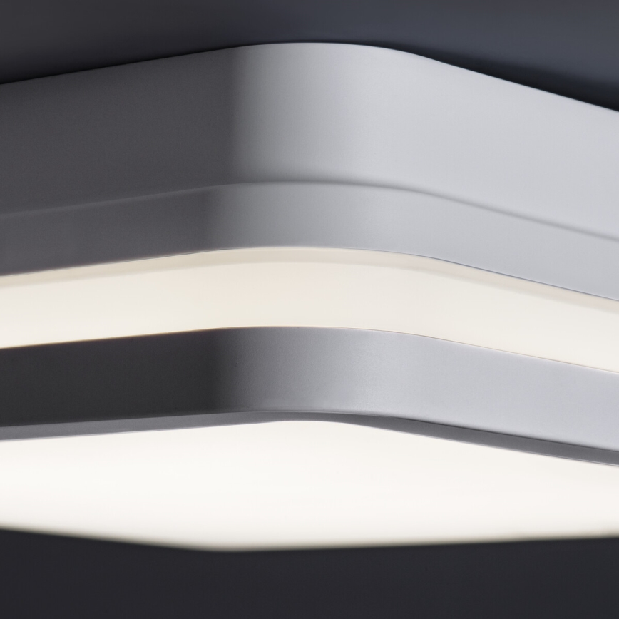 LED taklampa för utomhusbruk BENO LED/12/18W/230V 3000/3500/4000K IP65 vit vinklat