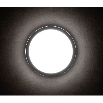 LED taklampa för utomhusbruk BENO LED/12/18W/230V 3000/3500/4000K IP65 antracit rund