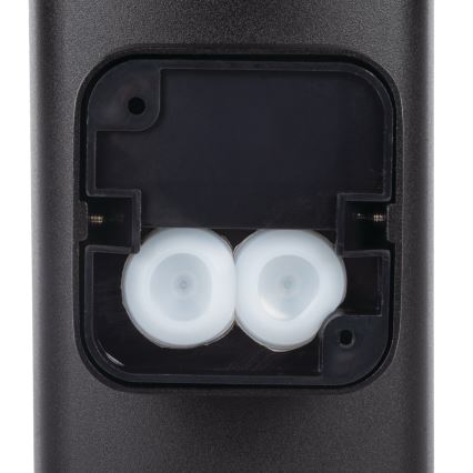 Vägglampa för utomhusbruk ZEVI 1xGU10/10W/230V IP54 antracit