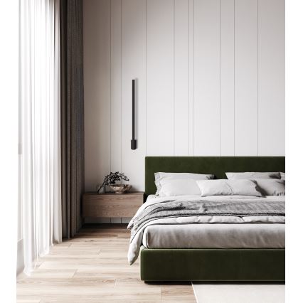 LED vägglampa för utomhusbruk YALTE LED/10W/230V 4000K IP54 svart