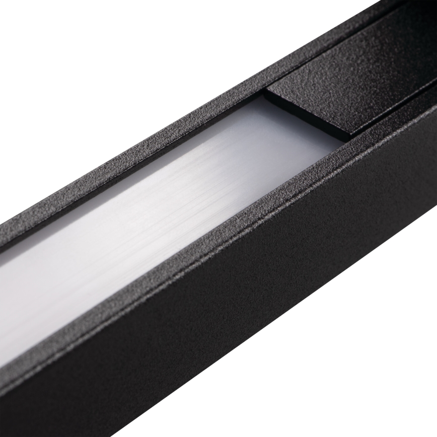 LED vägglampa för utomhusbruk YALTE LED/10W/230V 4000K IP54 svart