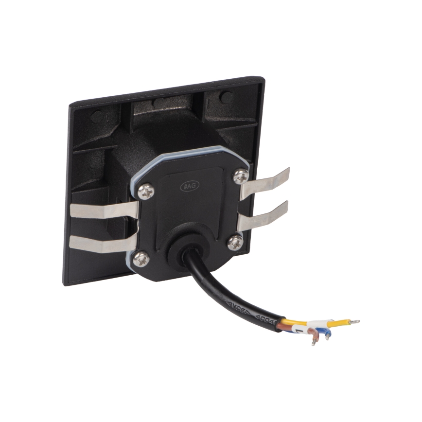 LED-trapparmatur EXIN LED/2,5W/230V 4000K IP65 svart kantig