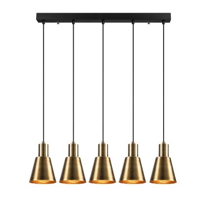 KEM hänglampa 5xE27/40W/230V guld