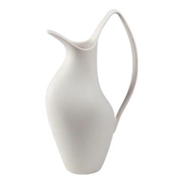 Keramikvas 33x17x19 cm vit