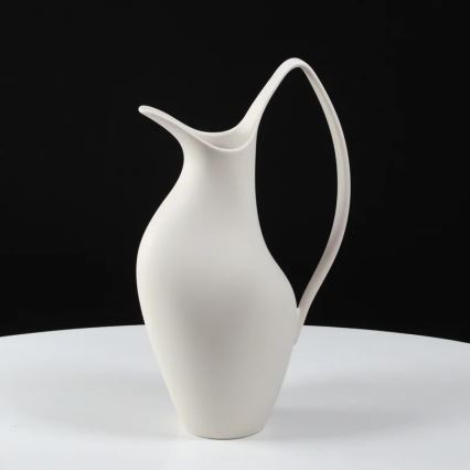 Keramikvas 33x17x19 cm vit