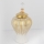 Keramikvas 35x17,5 cm guld/vit