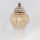 Keramikvas 35x18,5 cm guld/vit