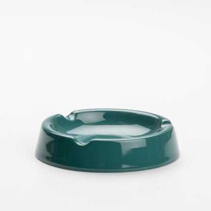 Keramisk askkopp 13 cm turkos