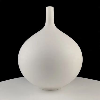 Keramisk vas 24 cm vit