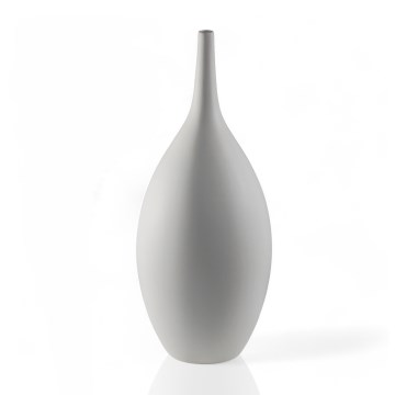 Keramisk vas 47 cm, vit