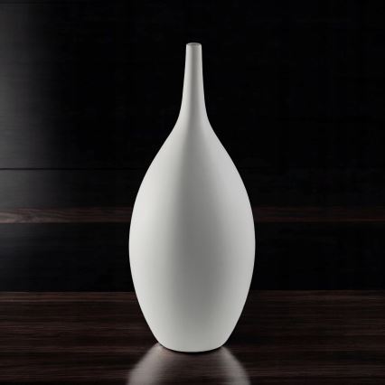 Keramisk vas 47 cm, vit