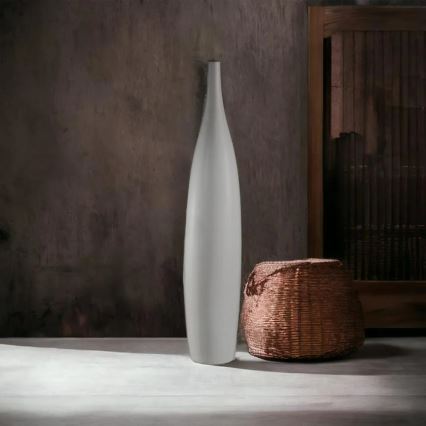 Keramisk vas, 70 cm, vit