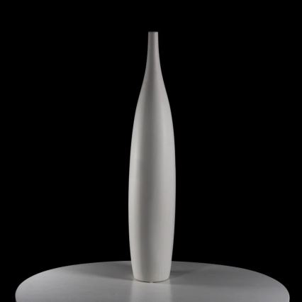 Keramisk vas, 70 cm, vit