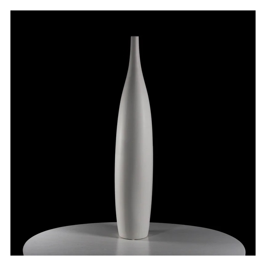 Keramisk vas, 70 cm, vit