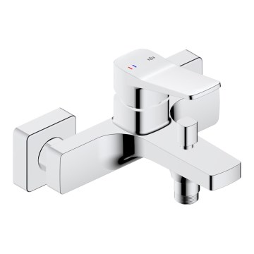 KFA Armatura 4524-010-00 - Badkarsblandare MALAGA, blank krom