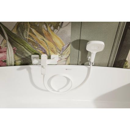 KFA Armatura 4524-010-44 - Badkarsblandare MALAGA vit