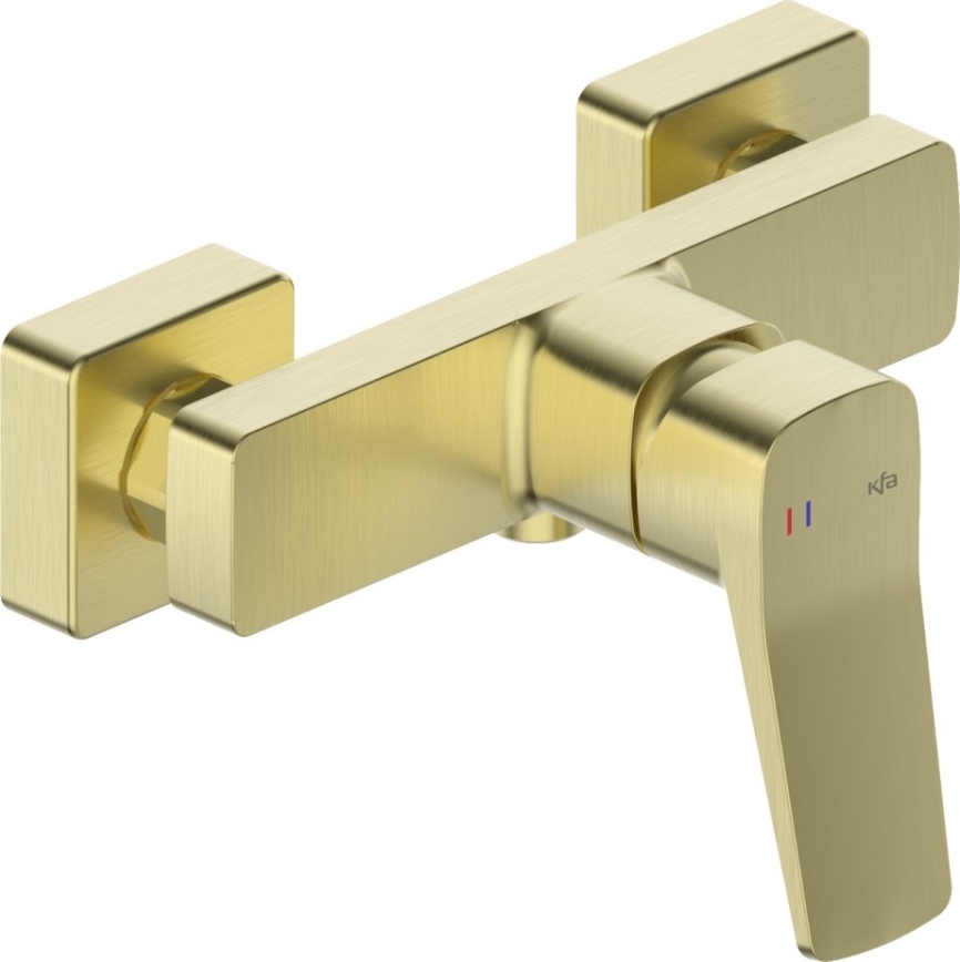 KFA Armatura 4526-010-31 - Duschblandare MALAGA i borstad guld