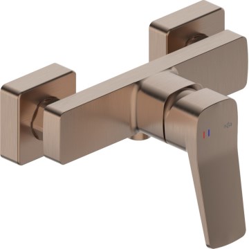 KFA Armatura 4526-010-34 - Duschblandare MALAGA roséguld