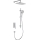 KFA Armatura 4529-301-00 - Duschset med infälld blandare MALAGA, blank krom