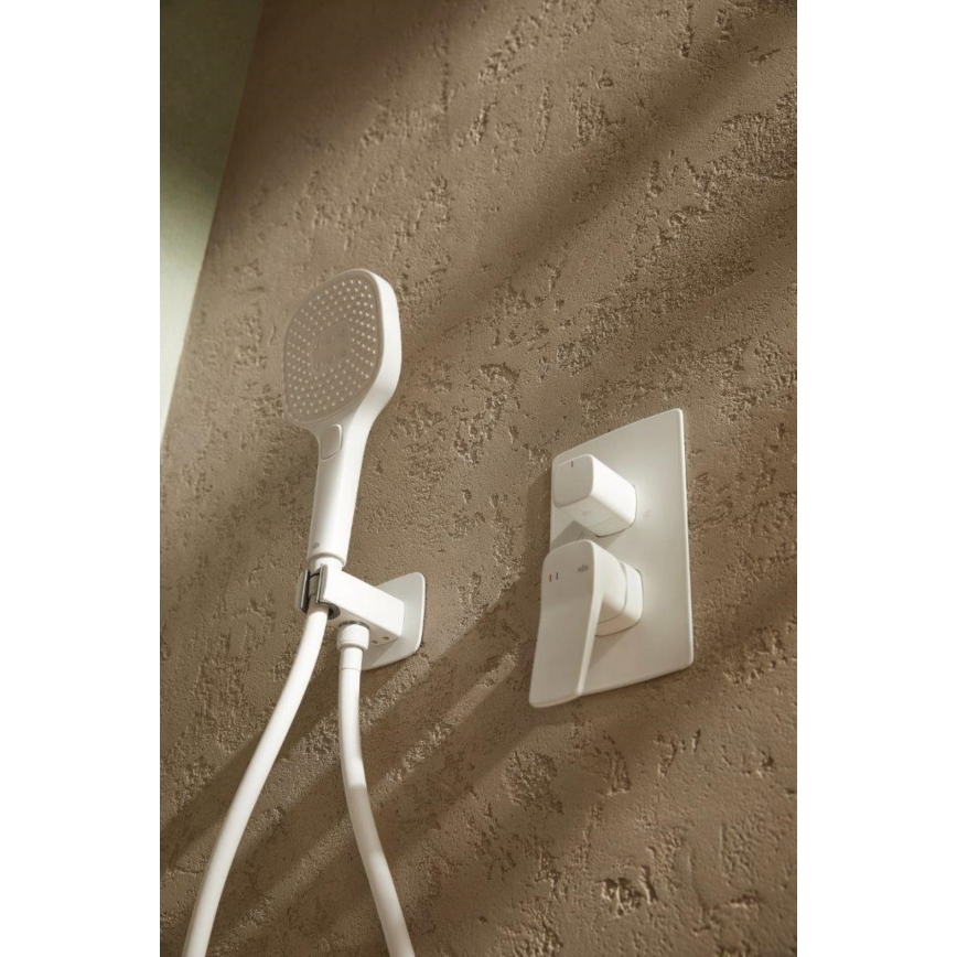 KFA Armatura 4529-501-44 - Duschset med infälld blandare MALAGA vit