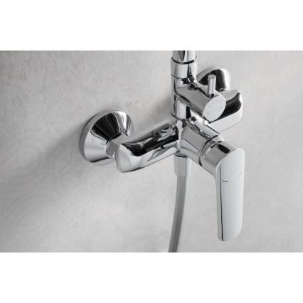 KFA Armatura 5026-910-00 - Dusch med kran TANZANIT skinande krom