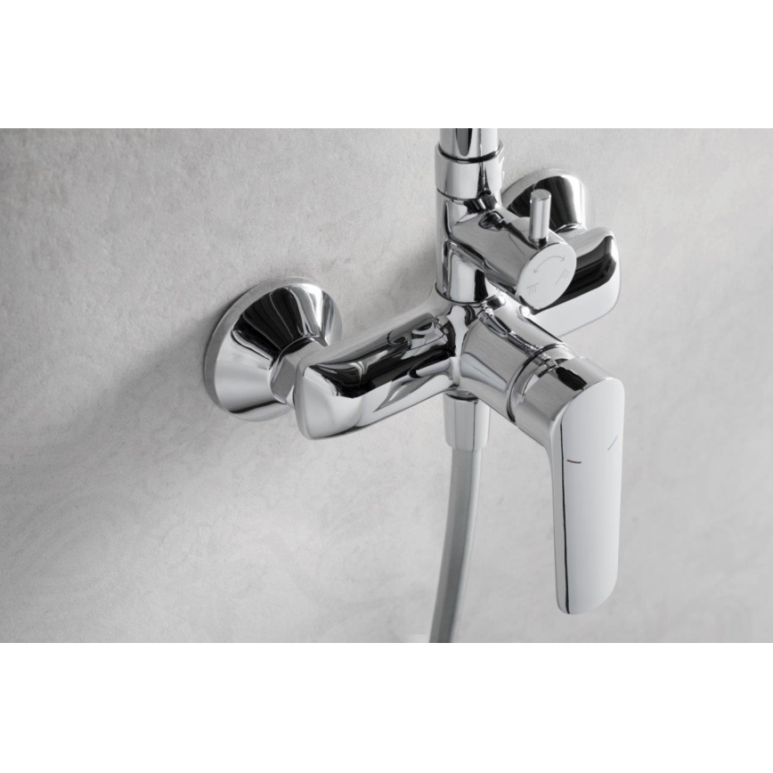 KFA Armatura 5026-910-00 - Dusch med kran TANZANIT skinande krom