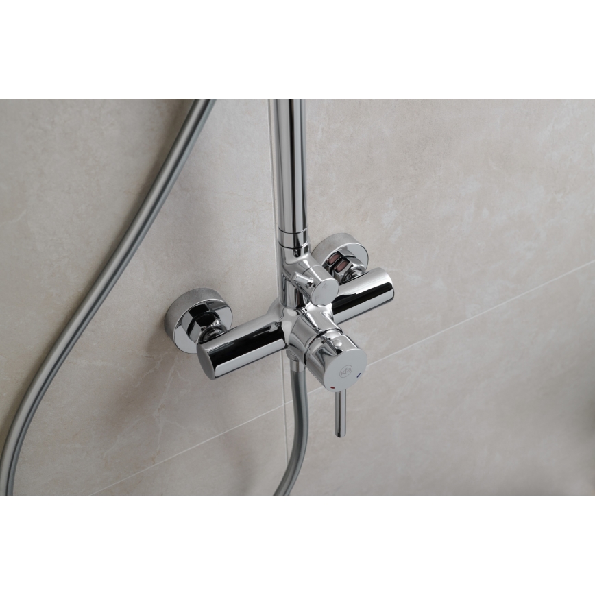 KFA Armatura 5036-910-00 - Dusch med kran MOZA skinande krom