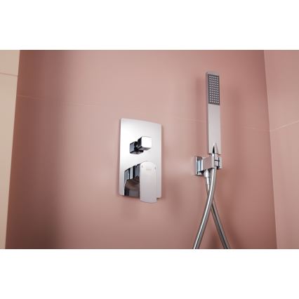 KFA Armatura 5539-511-00 - Duschset med dold kran MOKAIT skinande krom